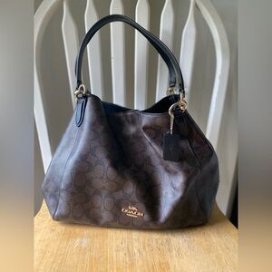 New coach shoulder bag